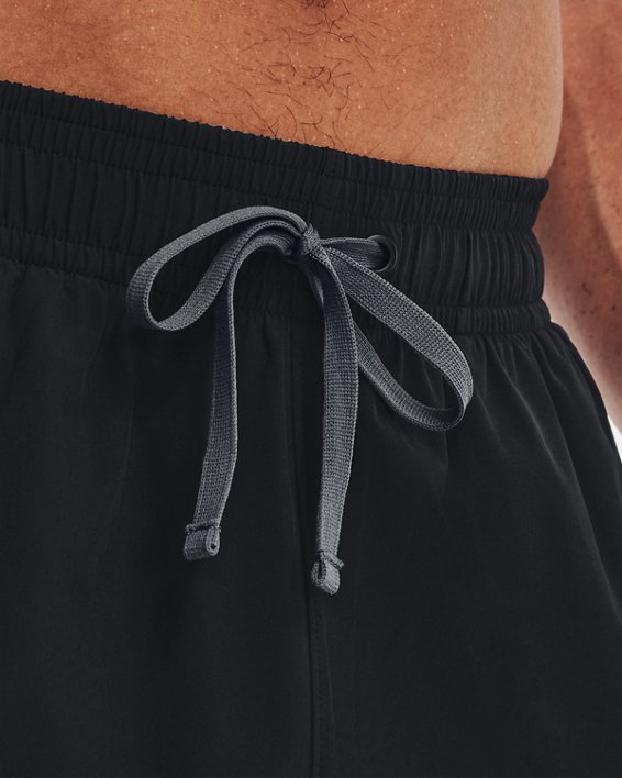 Men's UA Baseline Woven Shorts in Black image number 3